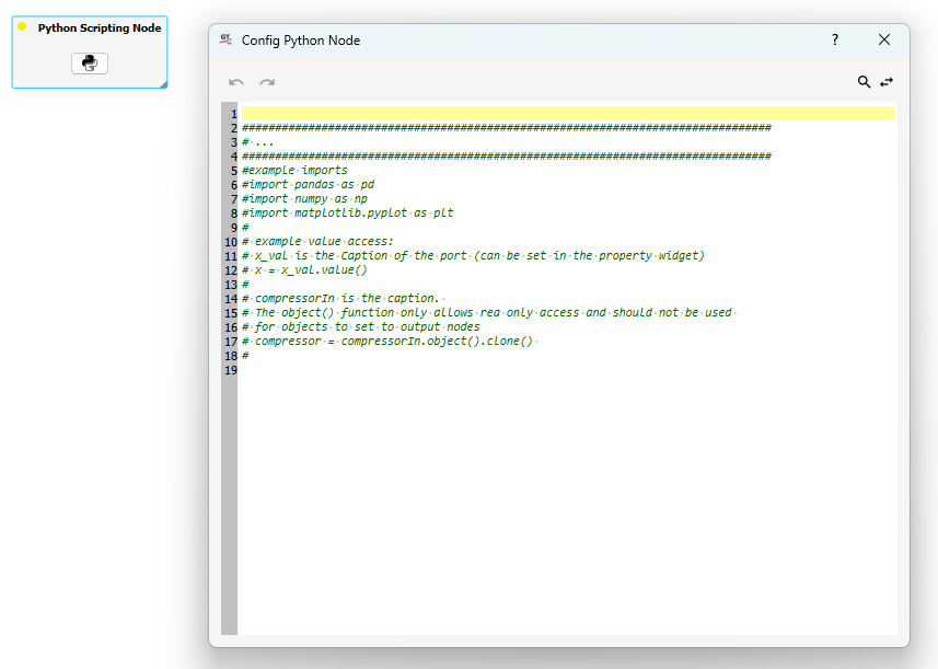 Python Node Editor