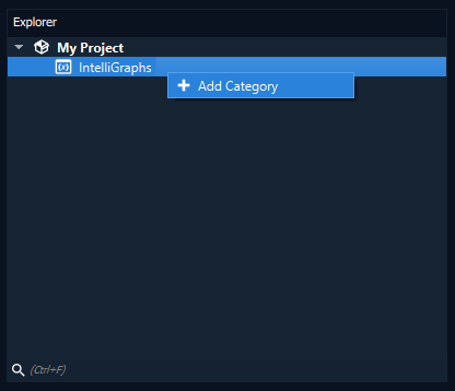 Adding a new category to the package