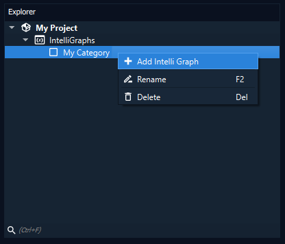 Adding a new category to the package
